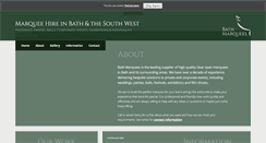 Desktop Screenshot of bathmarquees.co.uk